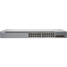 Lenovo Juniper EX2300-24P PoE Switch - 24 Ports - Manageable - 3 Layer Supported - Modular - Twisted Pair, Optical Fiber - 1U High - Rack-mountable, Desktop - Lifetime Limited Warranty 7165H2X