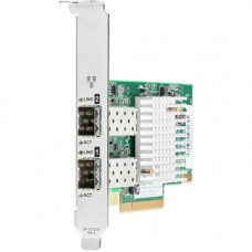 HPE Ethernet 10Gb 2-port 562SFP+ Adapter - PCI Express 3.0 x8 - 2 Port(s) - Optical Fiber - 10GBase-X - Plug-in Card 727055-B21