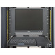 Rack Solution 7U FLUSH RACK MOUNT MONITOR: 19IN FACE PLATE WITH 17IN MONITOR 7U-RACKMON