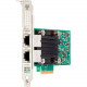 HPE Ethernet 10Gb 2-Port 562T Adapter - PCI Express 3.0 x4 - 2 Port(s) - 2 - Twisted Pair - 10GBase-T - Plug-in Card - TAA Compliance 817738-B21