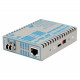 Omnitron Systems FlexPoint 10/100 Ethernet Fiber Media Converter RJ45 LC Single-Mode 30km - 1 x 10/100BASE-TX; 1 x 100BASE-LX; No Power Adapter; Lifetime Warranty - RoHS, WEEE Compliance 4355-20
