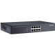 GeoVision GV-POE0810 8-Port Gigabit 802.3at PoE Switch - 8 Ports - 2 Layer Supported - Twisted Pair - Rack-mountable, Desktop, Under Table 84-POE0810-001U