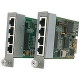 Omnitron Systems iConverter 4Tx 10/100 Managed Ethernet Switch module - 4 x 10/100Base-TX 8480-4