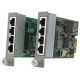 Omnitron Systems iConverter 4Tx Fast Ethernet Managed Switching Module - 4 x 10/100Base-TX 8480-4-W