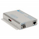 Omnitron Systems iConverter 1000Mbps Gigabit Ethernet Fiber Media Converter RJ45 LC Multimode 550m - 1 x 1000BASE-T; 1 x 1000BASE-SX; Wall-Mount Standalone; US AC Powered; Lifetime Warranty - RoHS, WEEE Compliance 8506N-0-D