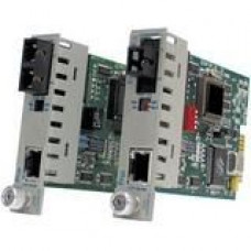 Omnitron Systems iConverter Gx UTP to Fiber Media Converter - 1 x RJ-45 , 1 x LC - 1000Base-T, 1000Base-LX 8507-1