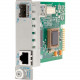 Omnitron Systems iConverter Gx AN Transceiver/Media Converter - 1 x Network (RJ-45) - Gigabit Ethernet - 10/100/1000Base-T, 1000Base-X - 1 x Expansion Slots - SFP (mini-GBIC) - 1 x SFP Slots - Plug-in Module 8519N-0-W