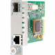 Omnitron Systems iConverter 1000Mbps Gigabit Ethernet Fiber Media Converter RJ45 SFP Module - 1 x 1000BASE-T; 1 x 1000BASE-X (SFP);Internal Module; Lifetime Warranty - RoHS, WEEE Compliance 8519N-0