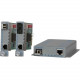 Omnitron Systems 10/100/1000 UTP to 100/1000X Ethernet Media Converter - 1 x Network (RJ-45) - 1 x ST Ports - DuplexST Port - Single-mode - 10/100/1000Base-T, 1000Base-X - Rack-mountable, Desktop 8521N-1-EW