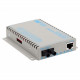 Omnitron Systems iConverter 10/100/1000 Gigabit Ethernet Fiber Media Converter ST Single-Mode 12km - 1 x 10/100/1000BASE-T; 1 x 1000BASE-LX; Wall-Mount Standalone; US AC Powered; Lifetime Warranty - RoHS, WEEE Compliance 8521N-1-D