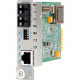Omnitron Systems iConverter 10/100/1000 Gigabit Ethernet Fiber Media Converter SC Multimode 550m Module - 1 x 10/100/1000BASE-T; 1 x 1000BASE-SX; Internal Module; Lifetime Warranty - RoHS, WEEE Compliance 8522-0