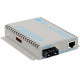 Omnitron Systems iConverter 10/100/1000 Gigabit Ethernet Fiber Media Converter SC Multimode 550m - 1 x 10/100/1000BASE-T; 1 x 1000BASE-SX; Wall-Mount Standalone; DC Powered; Lifetime Warranty - RoHS, WEEE Compliance 8522N-0-F