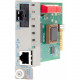 Omnitron Systems iConverter 10/100/1000 Gigabit Ethernet Single-Fiber Media Converter SC Single-Mode BiDi 20km Module - 1 x 10/100/1000BASE-T; 1 x 1000BASE-BX-D (1550/1310); Internal Module; Lifetime Warranty - RoHS, WEEE Compliance 8531N-1