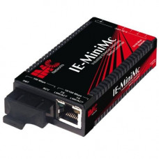 B&B Electronics Mfg. Co IMC MiniMC Media Converter - 1 x Network (RJ-45) - 1 x SC Ports - 10/100Base-TX, 100Base-FX - Wall Mountable, Rail-mountable - RoHS Compliance 854-10665