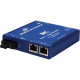 B&B PoE Switching Media Converter - Network (RJ-45) - 2x PoE+ (RJ-45) Ports - 1 x SC Ports - 10/100/1000Base-T, 1000Base-SX/LX - Rail-mountable, Wall Mountable 857-11913