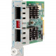 Omnitron Systems iConverter 10 Gigabit Ethernet Fiber Media Converter XFP to XFP 10Gbps Module - 2 x XFP (Protocol-Transparent); Internal Module; Lifetime Warranty - REACH, RoHS, WEEE Compliance 8599-11