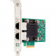HPE Ethernet 10/25Gb 2-Port 621SFP28 Adapter - PCI Express 3.0 x8 - 2 Port(s) - Optical Fiber - 10GBase-X, 25GBase-X - SFP28 - Plug-in Card - TAA Compliance 867328-B21