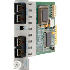 Omnitron Systems iConverter 1000Mbps Gigabit Ethernet Fiber to Fiber Media Converter SC Single-Mode 12km to Single-Mode 34km Module - 1 x 1000BASE-LX; 1 x 1000BASE-LX; Internal Module; Lifetime Warranty - RoHS, WEEE Compliance 8643-2