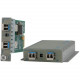 Omnitron Systems iConverter 8699-0-W Transceiver - 1000Base-X - 2 x Expansion Slots - 2 x SFP Slots - Internal 8699-0-W