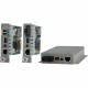 Omnitron Systems T1/E1 Managed Media Converter - 1 x ST Ports - DuplexST Port - Multi-mode - T1/E1 - Internal 8700-0-W