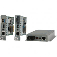 Omnitron Systems T1/E1 Managed Media Converter - 1 x LC Ports - T1/E1 - Wall Mountable, External, Desktop 8706-0-EW
