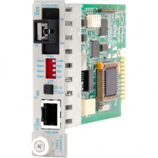 Omnitron Systems iConverter T1/E1 Single-Fiber Media Converter RJ48 SC Single-mode 20km BiDi Module - 1 x T1/E1; 1 x SC Single-mode Single-Fiber (1550/1310); Internal Module; Lifetime Warranty - RoHS, WEEE Compliance 8711-1