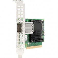 HPE Ethernet 100Gb 1-port 842QSFP28 Adapter - PCI Express 3.0 x16 - 1 Port(s) - Optical Fiber - 100GBase-X - Standup - TAA Compliance 874253-B21