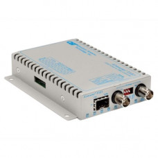 Omnitron Systems iConverter T3/E3 Media Converter Coaxial SFP - 1 x T3/E3/DS-3; 1 x SFP; Wall-Mount Standalone; US AC Powered; Lifetime Warranty - RoHS, WEEE Compliance 8759-0-D