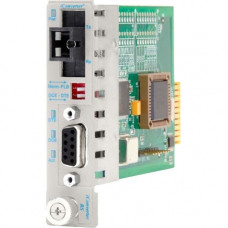 Omnitron Systems iConverter RS-232 Serial Single-Fiber Media Converter DB-9 SC Single-Mode BiDi 20km Module - 1 x RS-232, 1 x SC Single-Mode Single-Fiber (1310/1550), Internal Module, Lifetime Warranty - RoHS, WEEE Compliance 8770-1