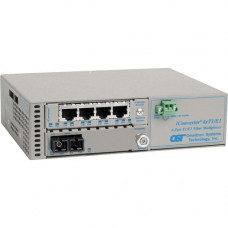 Omnitron Systems iConverter 8822-5-B Multiplexer - 4 x T1/E1 , 1 x 100Base-FX - 100Mbps Fast Ethernet, 1.544Mbps T1 , 2.048Mbps E1 8822-5-B