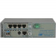 Omnitron Systems iConverter 4xT1/E1 MUX/M Managed T1/E1 Multiplexer - 4 Data Channels - Twisted Pair, Optical Fiber - Gigabit Ethernet - 1 Gbit/s - 1 x RJ-45 - RoHS, WEEE Compliance 8823N-1-C