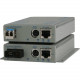 Omnitron Systems 10/100BASE-TX UTP to 100BASE-FX Media Converter and Network Interface Device - 1 x Network (RJ-45) - 1 x SC Ports - Management Port - 10/100Base-TX, 100Base-FX - Desktop 8903N-1-A