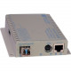 Omnitron Systems iConverter 10/100M2 Transceiver/Media Converter - 1 x Network (RJ-45) - 1 x SC Ports - DuplexSC Port - Management Port - Single-mode - Ethernet, Fast Ethernet - 100Base-FX, 10/100Base-T - Desktop 8911N-1-A