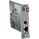 Omnitron Systems iConverter GX/TM Twisted pair To Fiber Media Converter - 1 x RJ-45 , 1 x SC , 1 x mini-DIN RS-232 Serial - 10/100/1000Base-T 8930-2