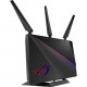 Asus ROG Rapture GT-AC2900 IEEE 802.11ac Ethernet Wireless Router - 2.40 GHz ISM Band - 5 GHz UNII Band - 362.50 MB/s Wireless Speed - 4 x Network Port - 1 x Broadband Port - USB - Gigabit Ethernet - VPN Supported - Desktop, Wall Mountable 90IG04Z0-MA1000