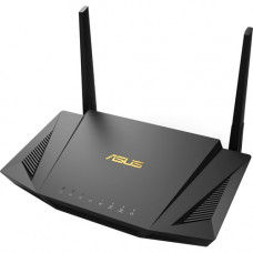 Asus RT-AX55 IEEE 802.11ax Ethernet Wireless Router - 2.40 GHz ISM Band - 5 GHz UNII Band - 4 x Antenna(4 x External) - 225 MB/s Wireless Speed - 4 x Network Port - 1 x Broadband Port - Gigabit Ethernet - VPN Supported - Desktop 90IG06C0-BA1100