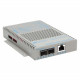 Omnitron Systems OmniConverter FPoE/SL 1x PoE 2x SFP US AC Powered Wide Temp - 1x PoE (RJ-45) Ports - 10/100Base-TX, 100Base-LX, 100Base-FX, 100Base-SX, 100Base-BX, 100Base-X - 2 x Expansion Slots - SFP - 2 x SFP Slots - Rack-mountable, Desktop, External,