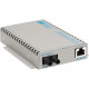 Omnitron Systems OmniConverter SE 10/100 PoE Fast Ethernet Fiber Media Converter Switch RJ45 ST Multimode 5km - 1 x 10/100BASE-TX, 1 x 100BASE-FX, US AC Powered, Lifetime Warranty, US Made - RoHS, WEEE Compliance 9360-0-11
