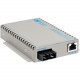 Omnitron Systems OmniConverter SE 10/100 PoE Fast Ethernet Fiber Media Converter Switch RJ45 SC Multimode 5km - 1 x 10/100BASE-TX, 1 x 100BASE-FX, US AC Powered, Lifetime Warranty, US Made - RoHS, WEEE Compliance 9362-0-11