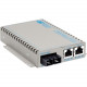 Omnitron Systems OmniConverter SE 10/100 PoE Fast Ethernet Fiber Media Converter Switch RJ45 SC Multimode 5km - 2 x 10/100BASE-TX, 1 x 100BASE-FX, US AC Powered, Lifetime Warranty, US Made - RoHS, WEEE Compliance 9362-0-21