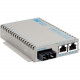Omnitron Systems OmniConverter SE 10/100 PoE Fast Ethernet Fiber Media Converter Switch RJ45 SC Single-Mode 30km - 2 x 10/100BASE-TX, 1 x 100BASE-LX, US AC Powered, Lifetime Warranty, US Made - RoHS, WEEE Compliance 9363-1-21