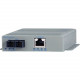 Omnitron Systems OmniConverter GHPoE/S 9501-1-12 Transceiver/Media Converter - Network (RJ-45) - 1 x 60W PoE (RJ-45) Ports - 1 x ST Ports - Single-mode - Gigabit Ethernet - 1000Base-T, 1000Base-X - Rack-mountable, Wall Mountable, DIN Rail Mountable, Table