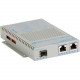 Omnitron Systems GHPoE/S Transceiver/Media Converter - Network (RJ-45) - 2x PoE (RJ-45) Ports - Gigabit Ethernet - 10/100/1000Base-TX, 1000Base-X - 1 x Expansion Slots - 1 x SFP Slots - Rail-mountable, Rack-mountable, Desktop, Wall Mountable 9519-0-21Z