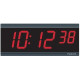 Pyramid TimeTrax Sync 2.5in x 6 Digit Red LED Wireless Digital Wall Clock - Digital 9D26BR