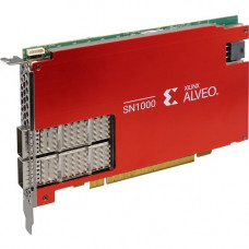 XILINX Alveo SN1000 100Gigabit Ethernet Card - PCI Express 3.0 x16 - 2 Port(s) - Optical Fiber - 100GBase-X - Plug-in Card A-SN1022-P4E-PQ