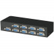 Black Box AC1056A-8 Video Splitter - 1920 x 1440 - 1 x 88 x VGA Out - TAA Compliance AC1056A-8