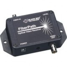 Black Box FiberPath Receiver (Without Power Supply) - 1 Output Device - 7874.02 ft Range - 1 x ST Ports - Optical Fiber - TAA Compliance AC446A-RX
