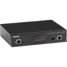 Black Box Agility KVM-Over-IP Matrix Extender Kit - Dual-Head, Dual-Link DVI-D, USB 2.0 - 2 Computer(s) - 2 Local User(s) - 330 ft Range - 2560 x 1600 Maximum Video Resolution - 6 x Network (RJ-45) - 5 x USB - 4 x DVI - TAA Compliant ACR1002A