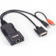 Black Box Agility Zero U KVM-over-IP Transmitter - DVI - 1920 x 1200 Maximum Video Resolution - 1 x Network (RJ-45) - 2 x USB - 1 x DVI - Rack-mountable - For PC, Linux, Unix, Sun, Mac ACR500DV-T