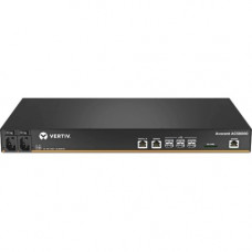 Vertiv Co Avocent ACS 8000 32-Port Console System with Single AC Power Supply (ACS8032SAC-400) - 1 GB - DDR3 SDRAM - Twisted Pair, Optical Fiber - 2 x Network (RJ-45) - 8 x USB - 48 x Serial Port - 10/100/1000Base-T, 1000Base-X - Gigabit Ethernet - Rack-m